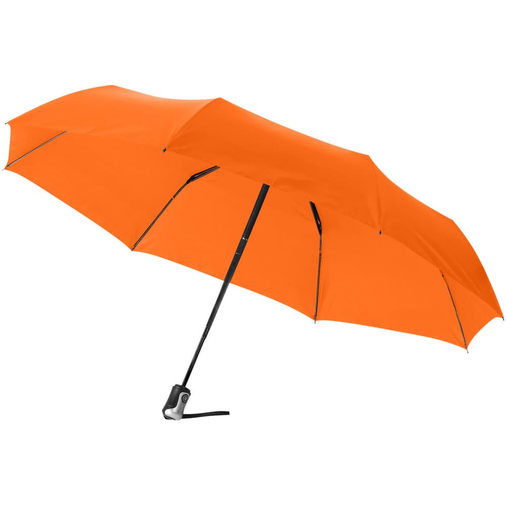 Vollautomatik Kompaktregenschirm ZEPHYR in Orange