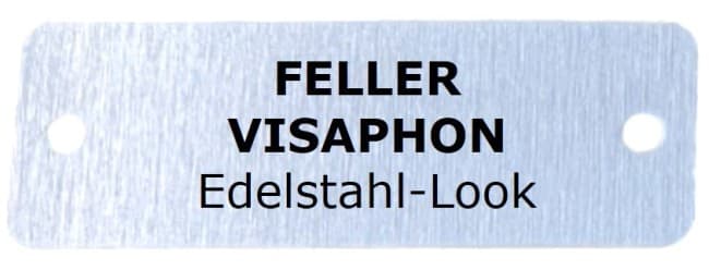 VISAPHON 59 x 20 mm mit Schrauben, VISAPHON 59 x 20 mm mit Schrauben