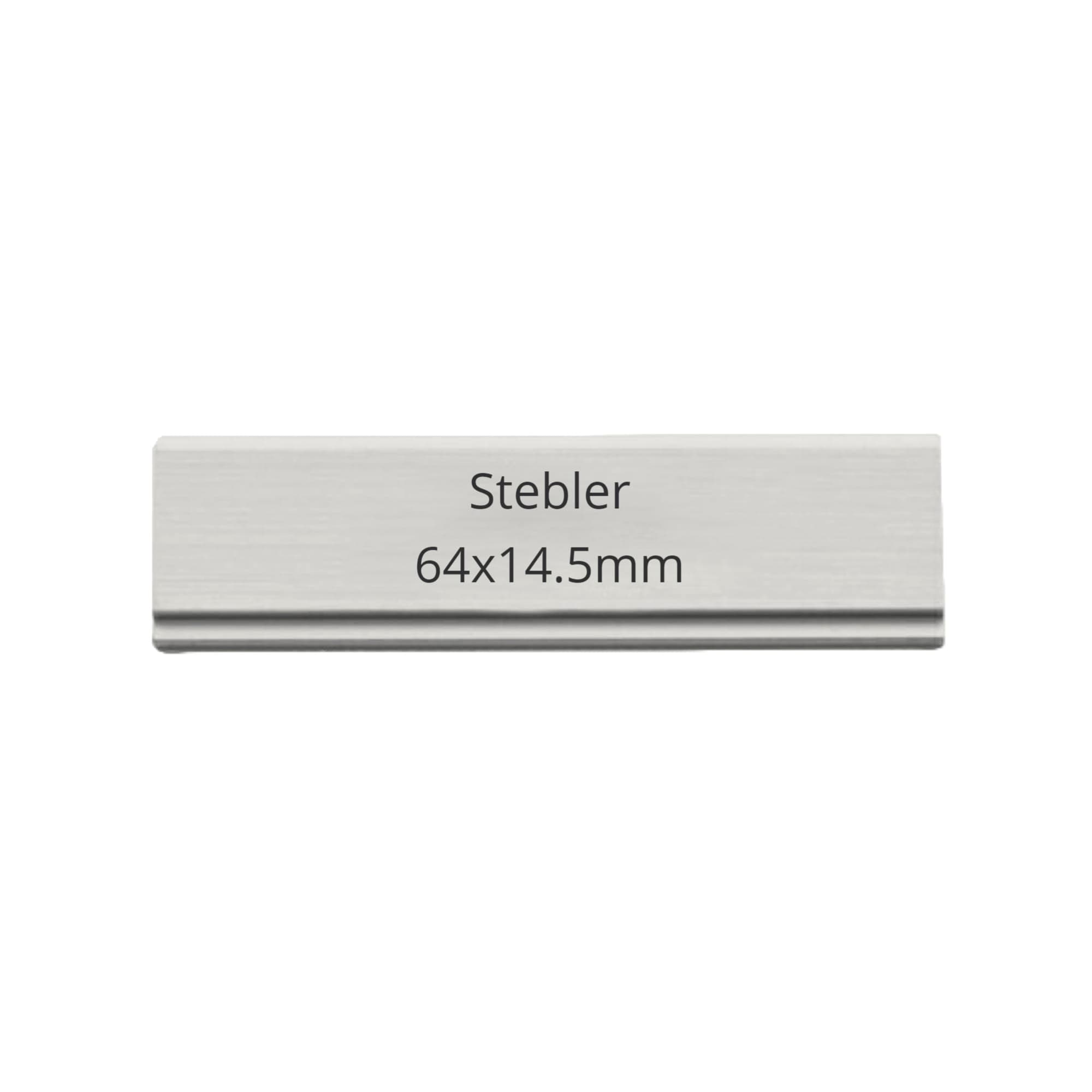 STEBLER 64 x 14,5 mm, Alu farblos eloxiert, STEBLER 64 x 14,5 mm, Alu farblos eloxiert