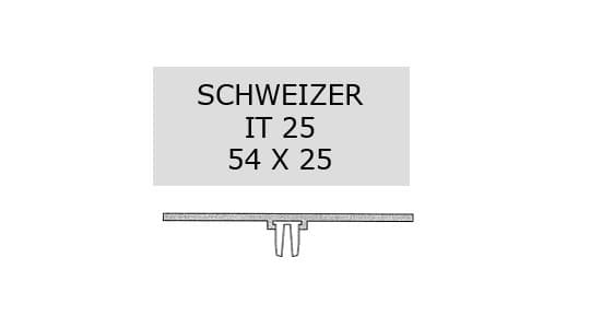 SCHWEIZER IT-25 54 x 25 mm, silber (mit Gravofoil), SCHWEIZER IT-25 54 x 25 mm, silber (mit Gravofoil)