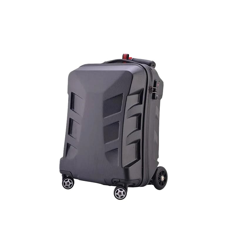 Rolling Scooter Koffer in Schwarz