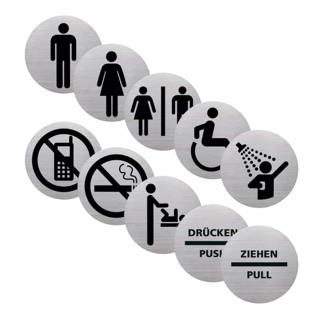 Wand-/Tür-Piktogramme, Wand-/Tür-Piktogramme