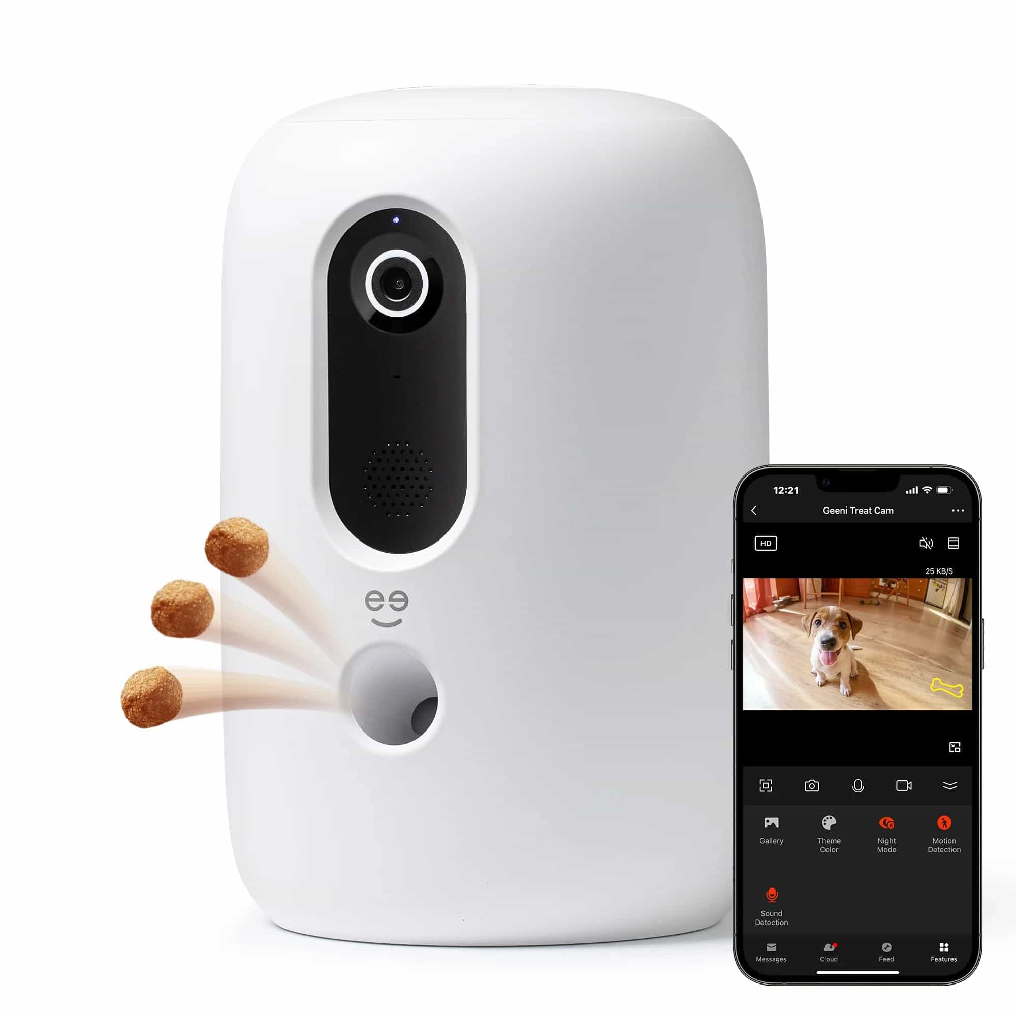 Smart Pet Camera mit Fütterungsfunktion, Smart Pet Camera mit Fütterungsfunktion