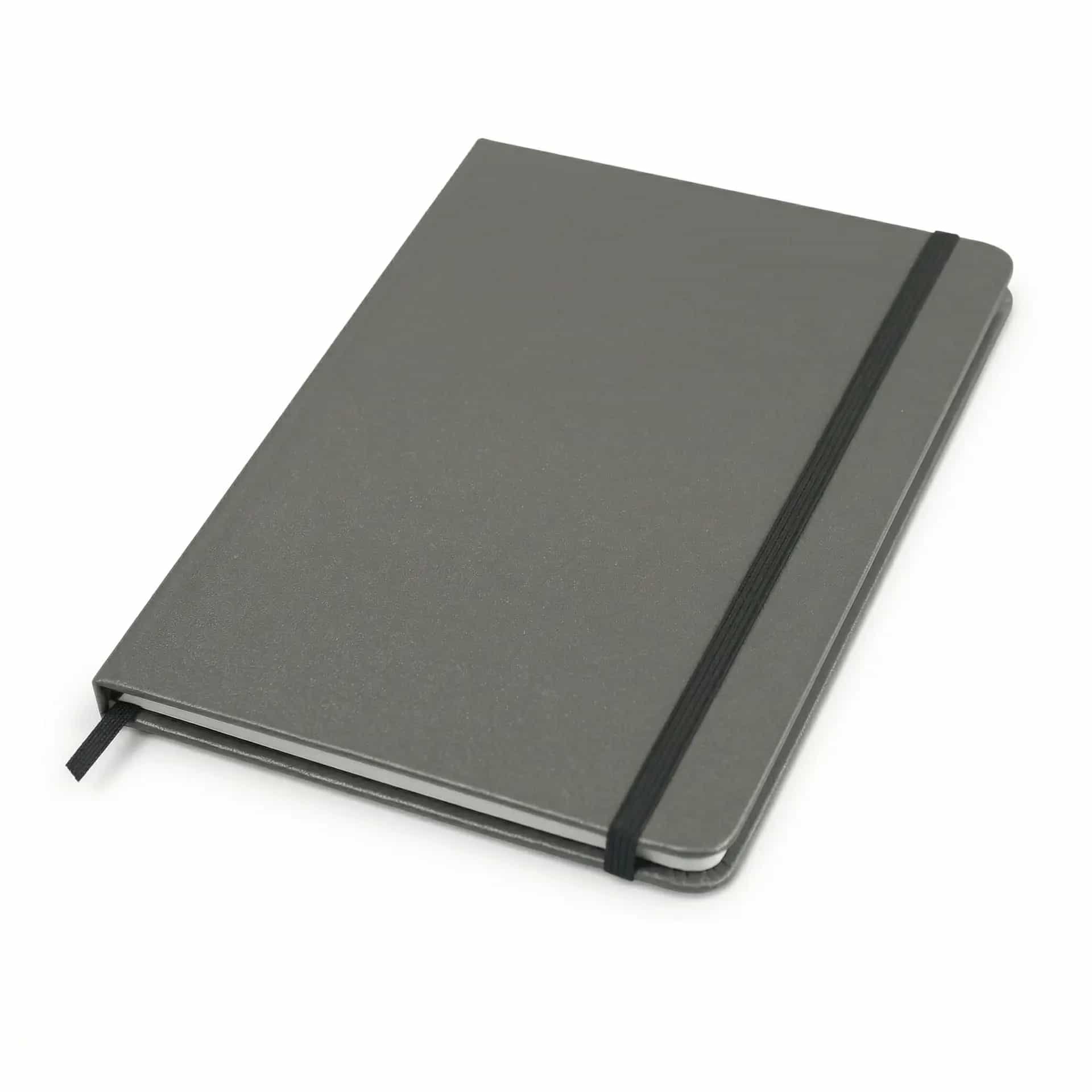 Notizbuch CHROMA A5, grau, Notizbuch CHROMA A5, grau