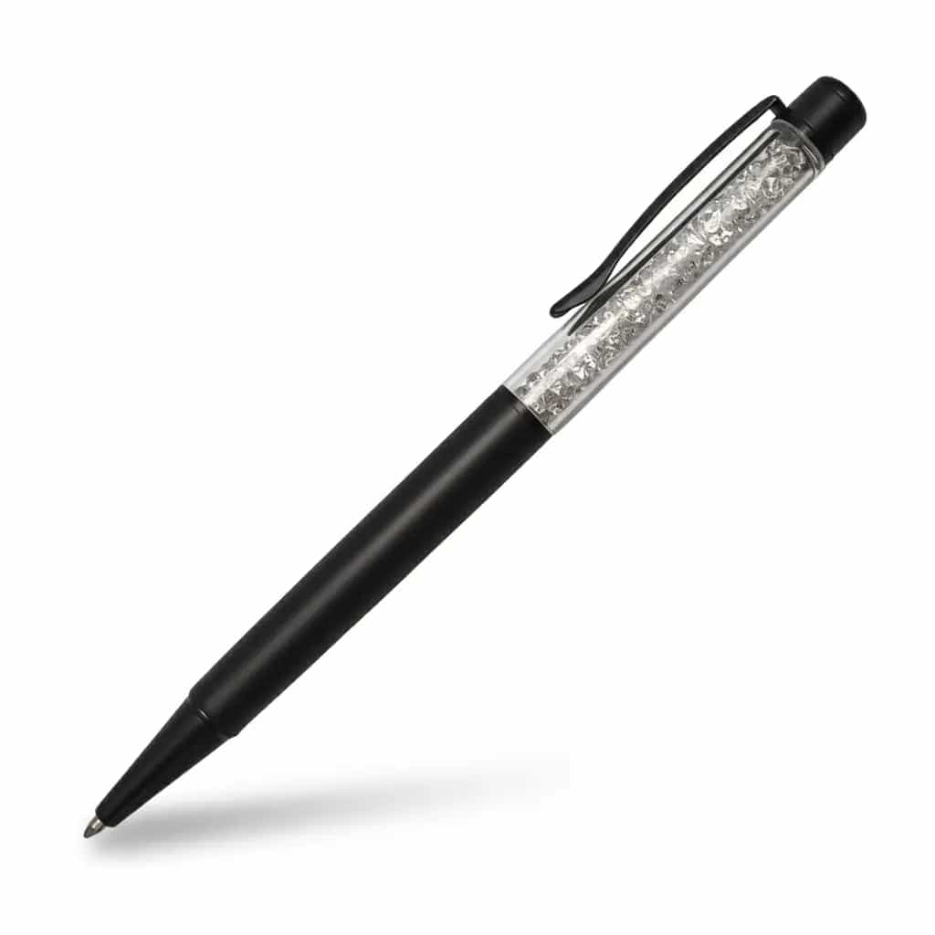 Kugelschreiber ZIRKON, schwarz, Kugelschreiber ZIRKON, schwarz