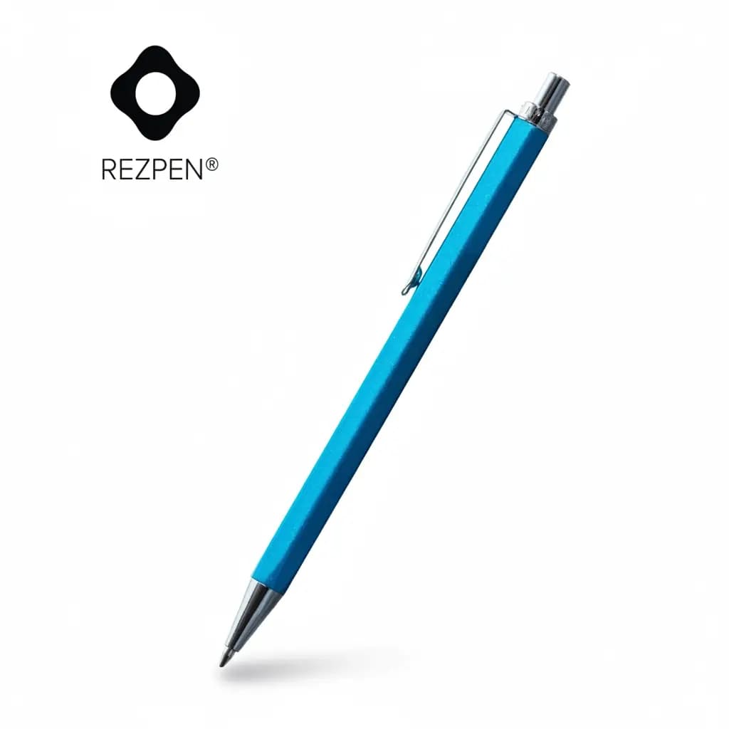 REZPEN® Kugelschreiber ALPHA METALLIC in Blau
