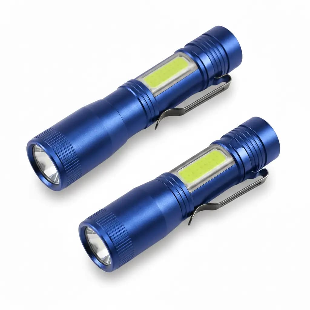 Taschenlampe LUMINATE in Blau eloxiert