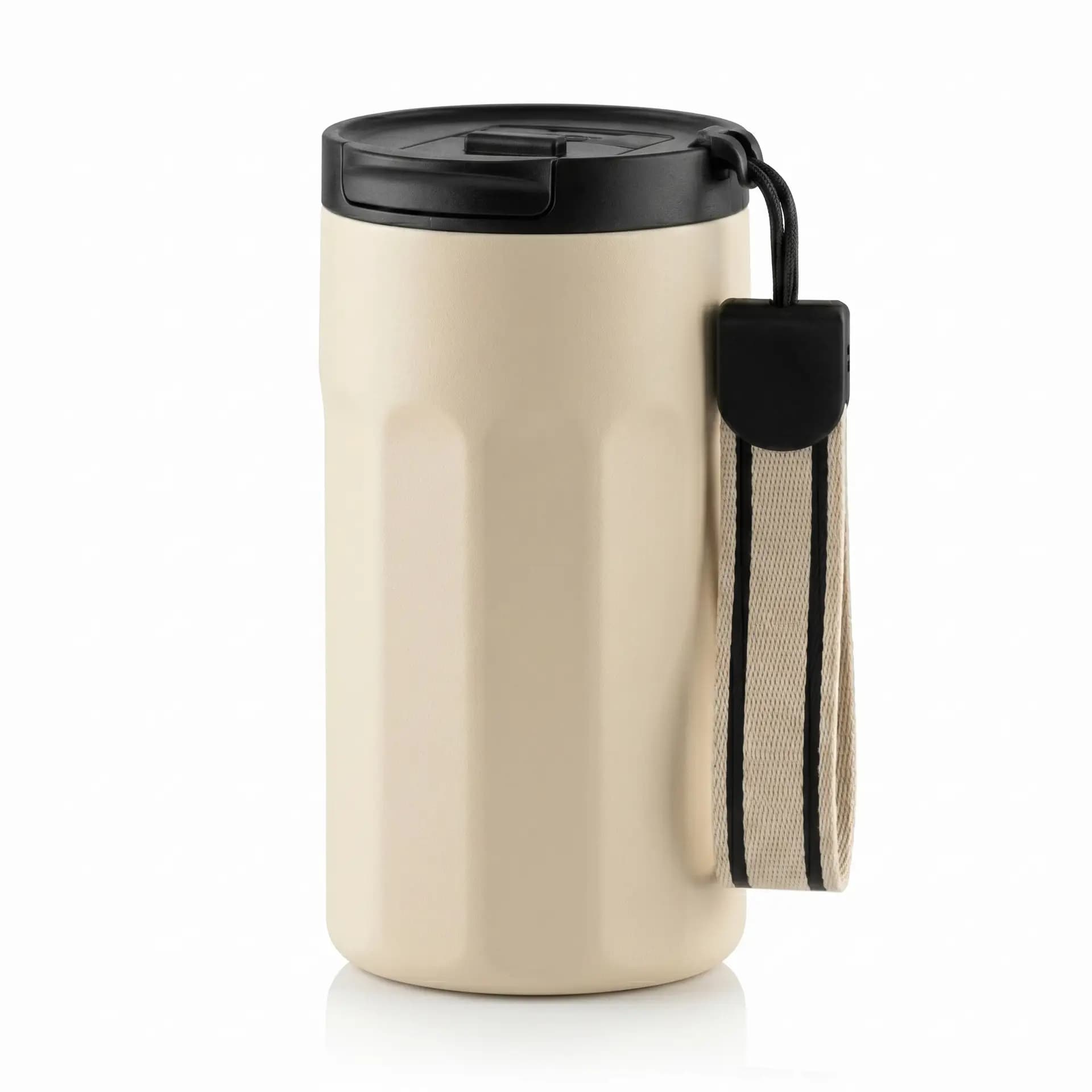 Thermosbecher IZZY in Beige matt