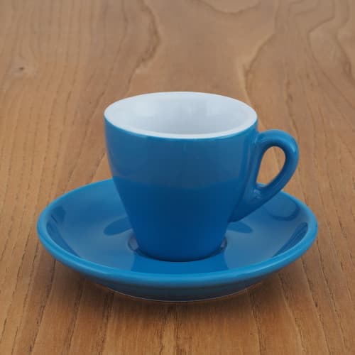 Espressotasse Nuova Point "Milano", 6 Stk. in Blau