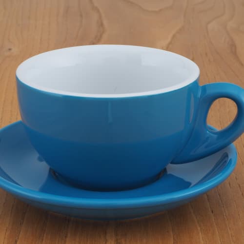 Lattetasse L Nuova Point "Palermo", 6 Stk. in Blau