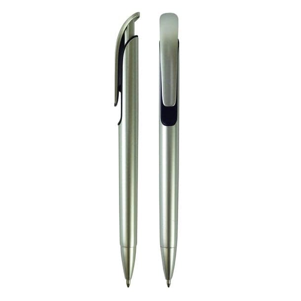 Wien Ballpen in Silber/Schwarz