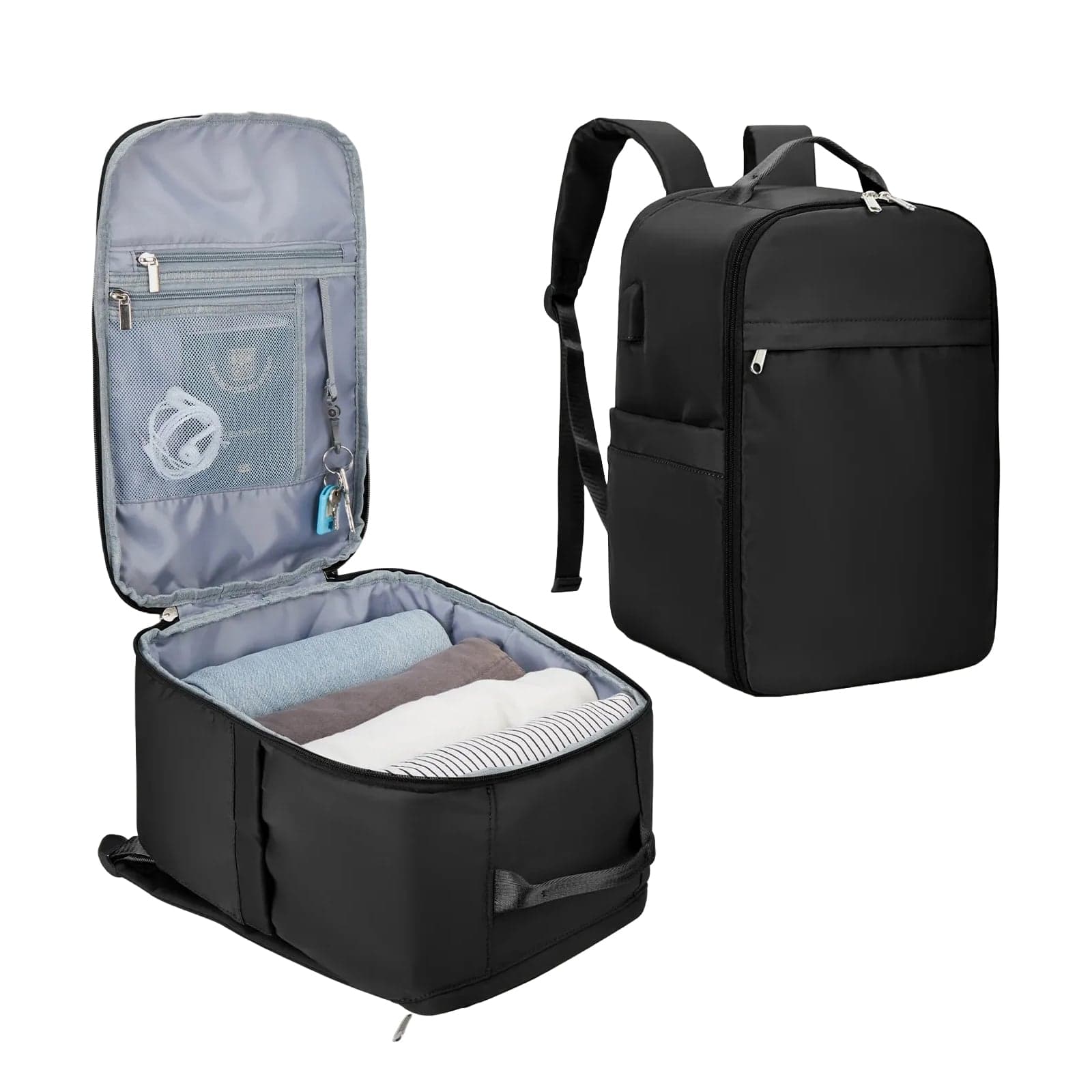EasyJet Reiserucksack in Schwarz