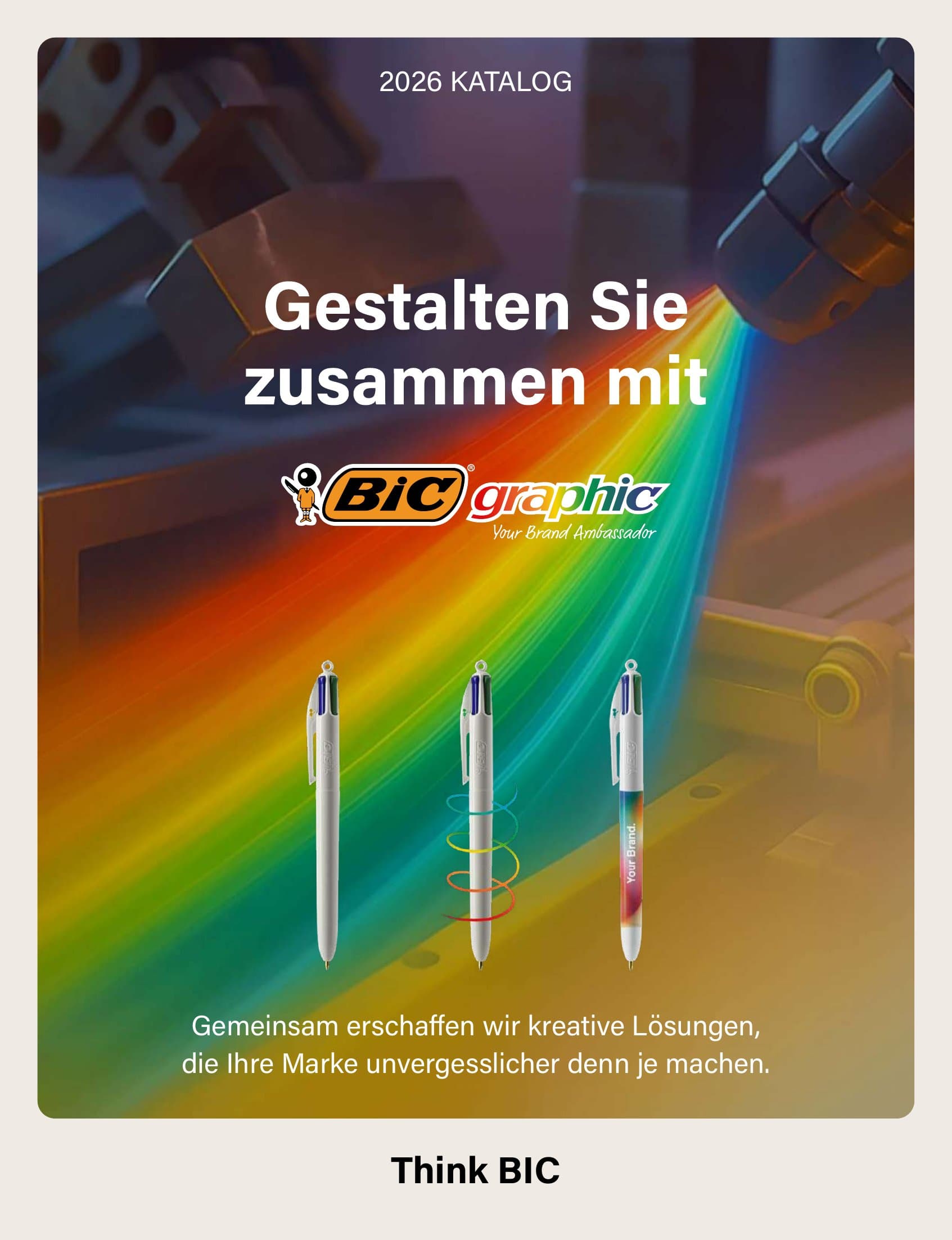Titelseite des Katalogs Katalog 2026