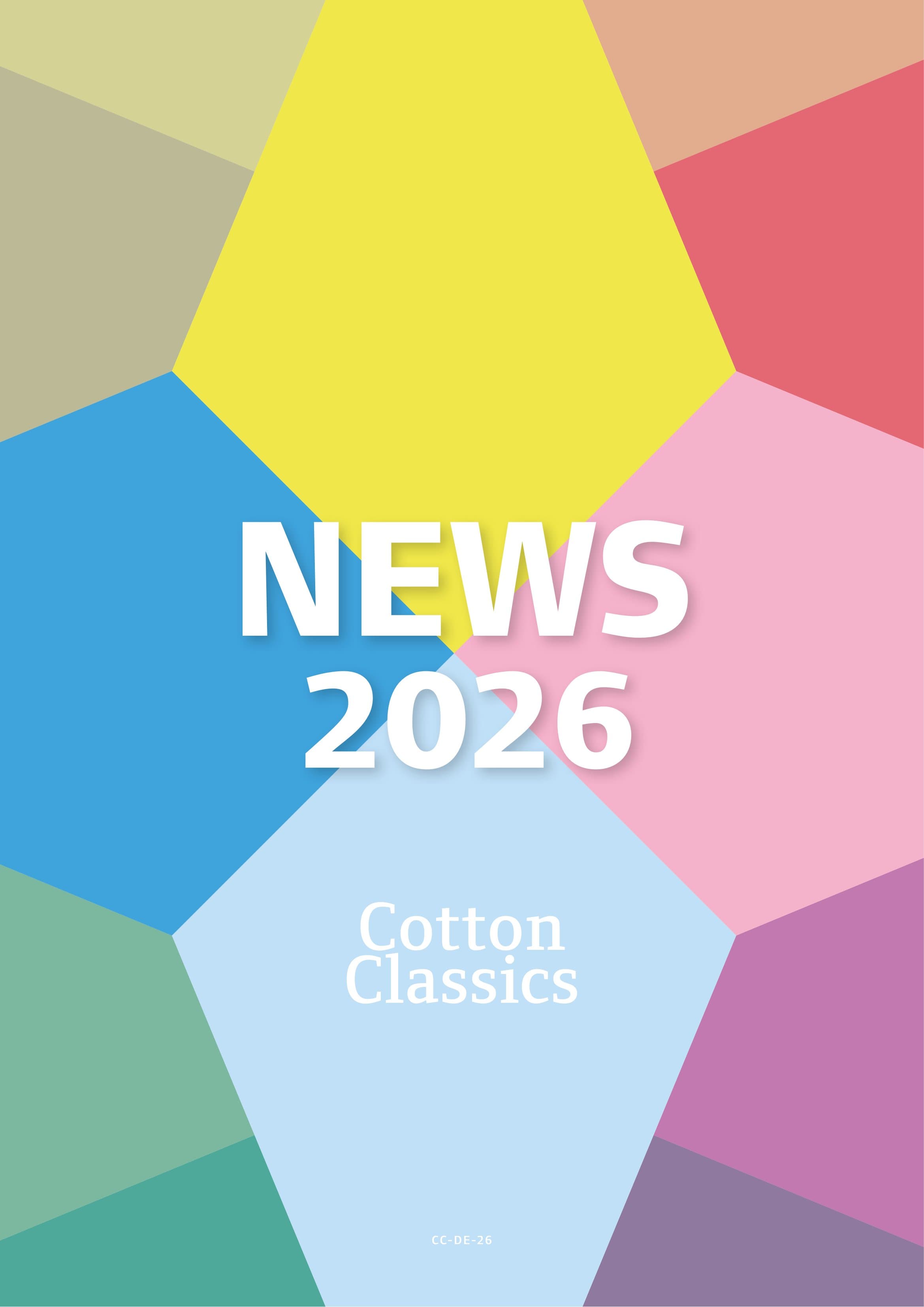 Titelseite des Katalogs NEWS 2026