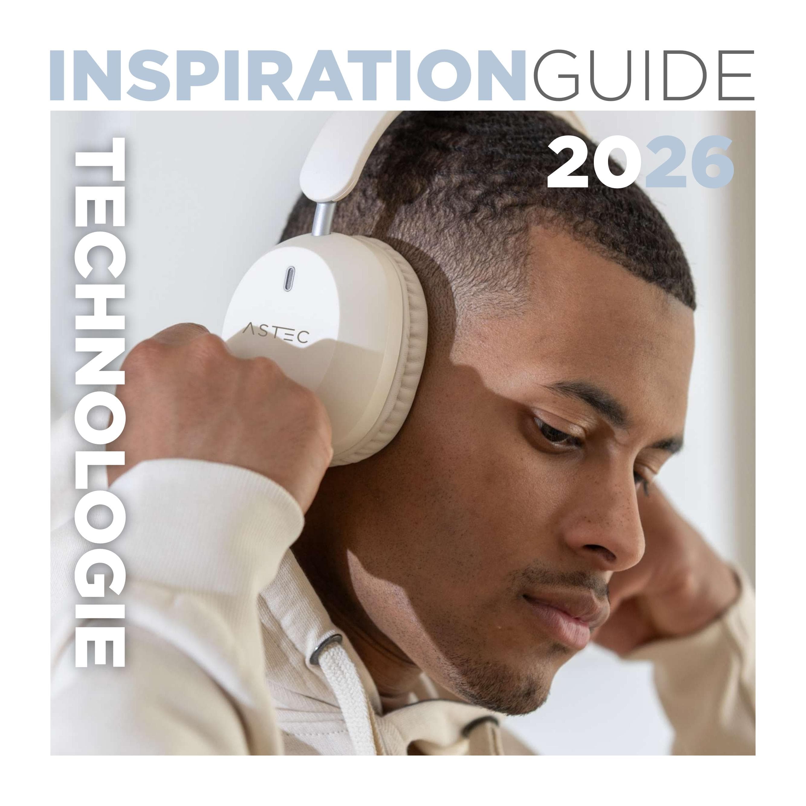 Titelseite des Katalogs Inspiration Guide 2026 – Technologie